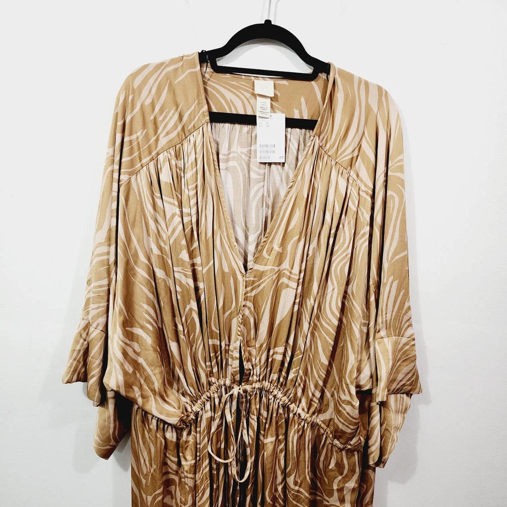 H&M Tan Patterned Jacket - Picture 4 of 10